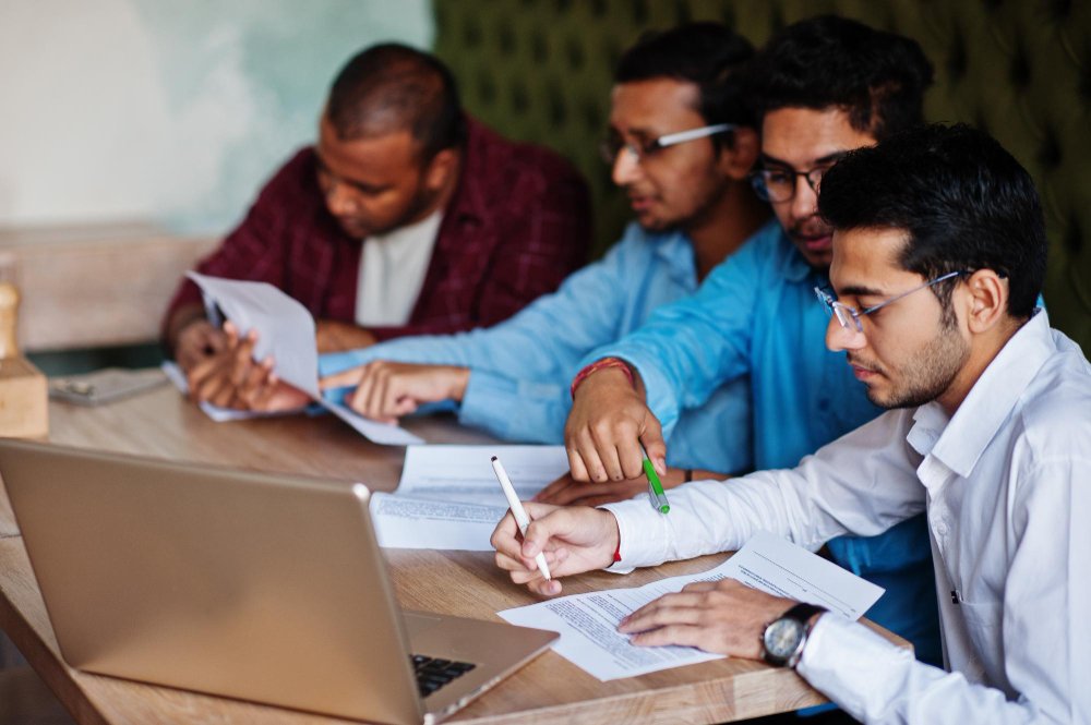 Coaching institute students